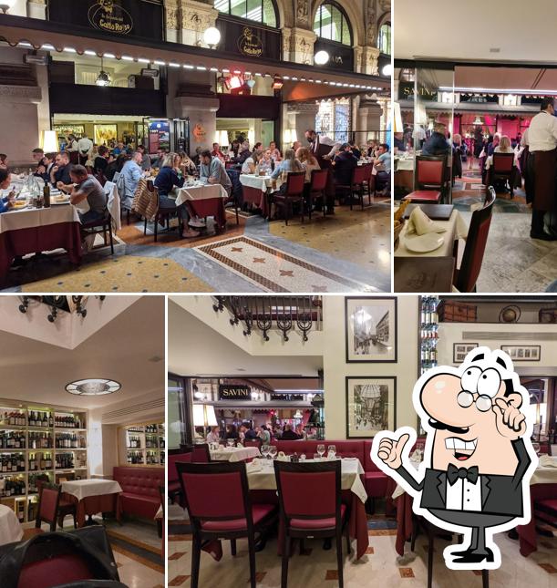 Gli interni di La Locanda del Gatto Rosso