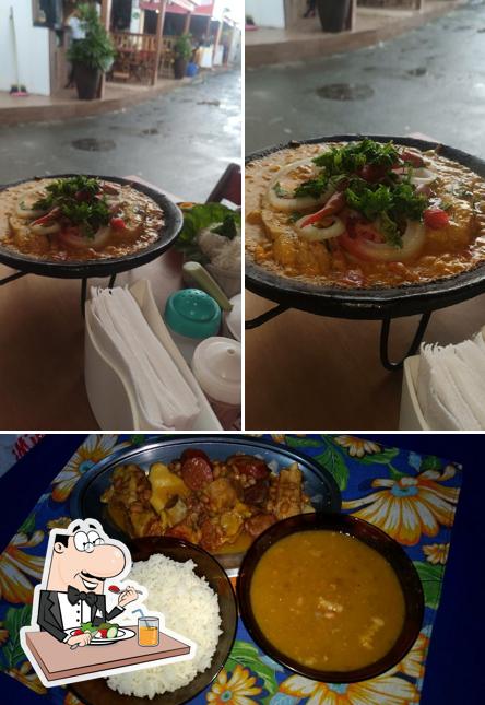 Comida em Restaurante Mar e Sol