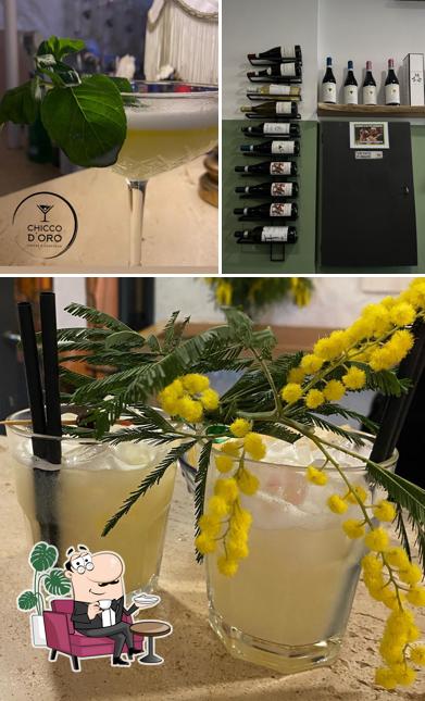 Gli interni di Al Chicco D'oro