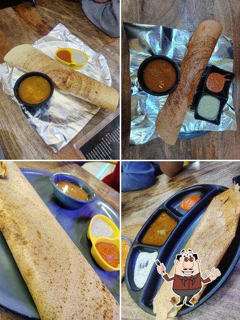 Masala dosa at Dosa Crunch Indore