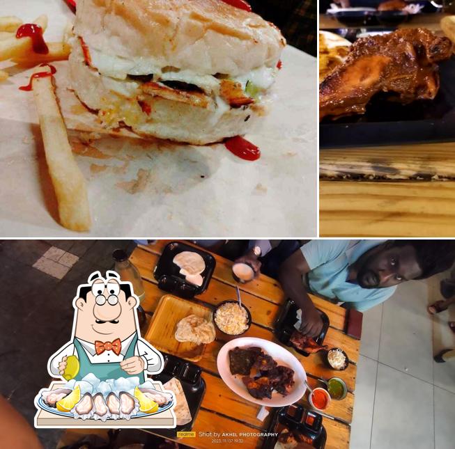 Oysters at Kahif Shawarma