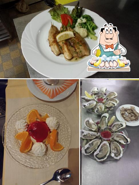 Ostriche al Restaurant Albergo al Portico