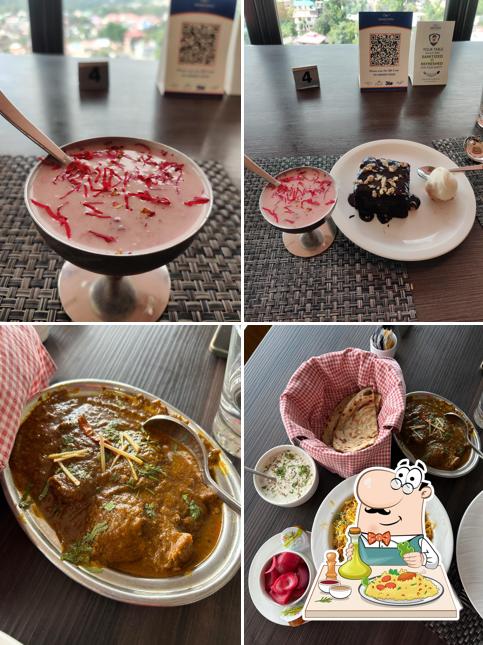 Food at Cloud 7 Revolving Restaurant