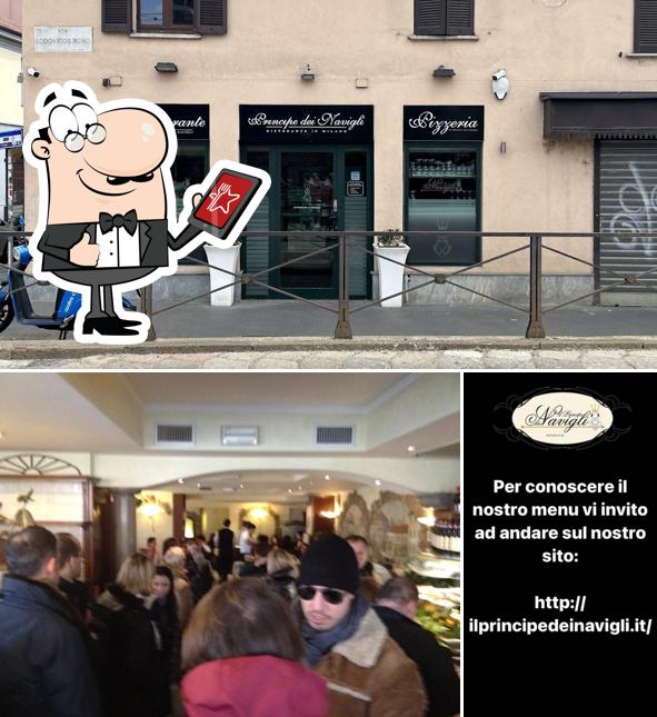 Curiosa tra la parte esterna di Il Principe dei Navigli