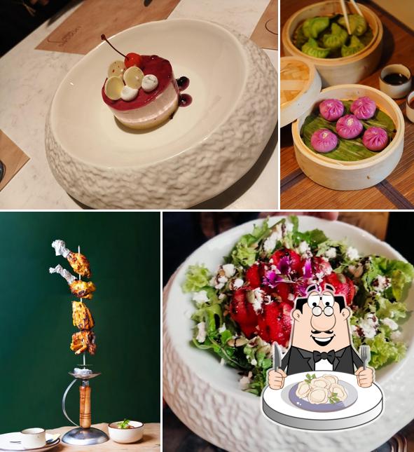 Dumplings at Sasson Global Kitchen & Bar