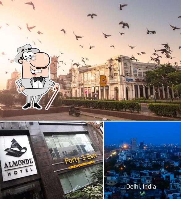 Check out how Almondz Hotel looks outside