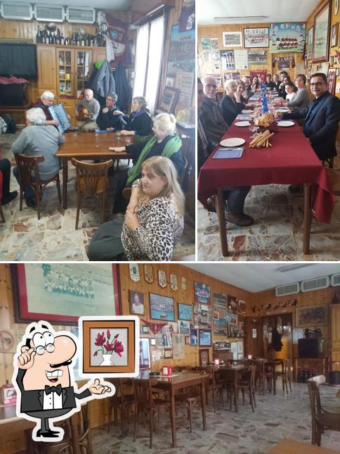 Gli interni di Trattoria San Giovanni di Saracco Emiliano