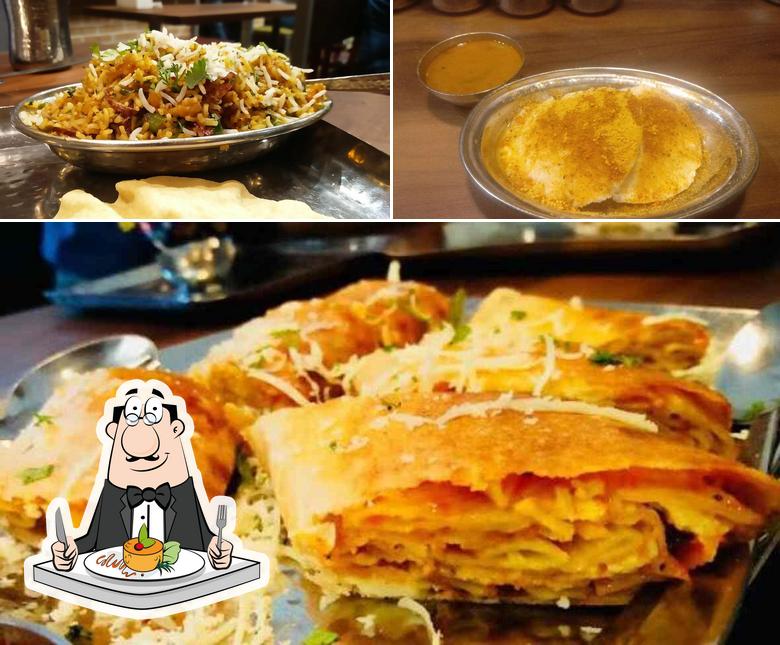 Food at Thambbi Veg Restaurant