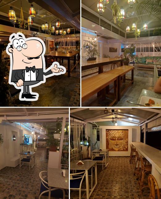 The interior of The View Cafe and Restaurent