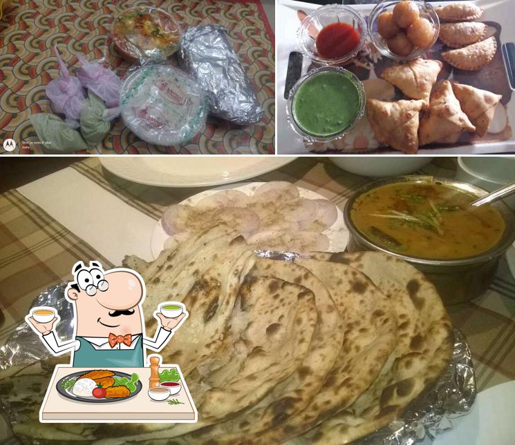 Food at Mangal Sweets