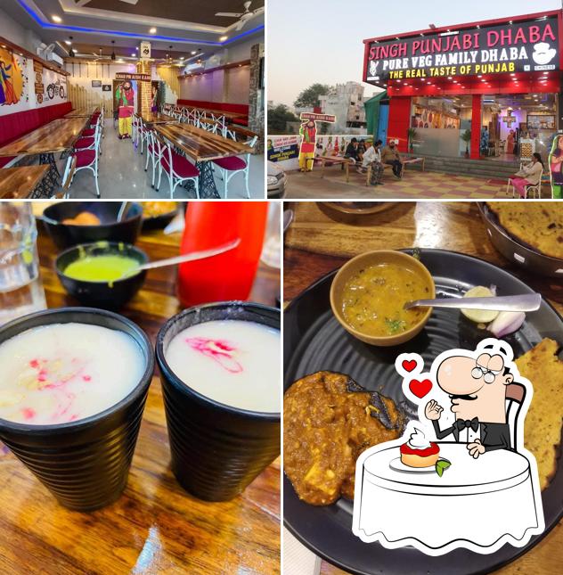 Singh Punjabi Dhaba provides a number of sweet dishes
