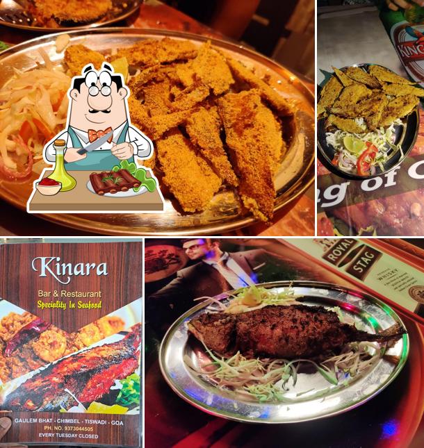 Baby back ribs at kinara bar n restaurant