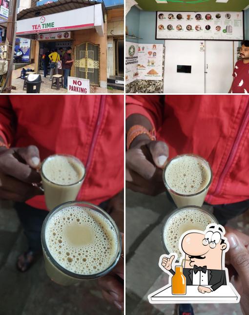 Enjoy a drink at TEA TIME