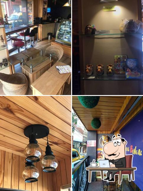 Check out how The Royal Bengal tiger cafe looks inside