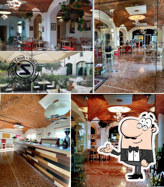 Gli interni di Zibò Bistrò