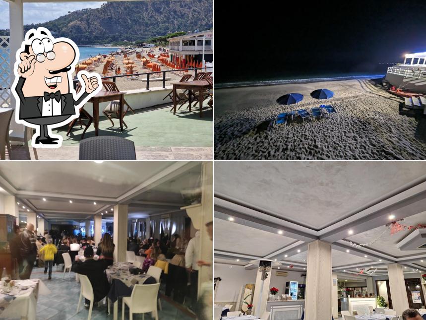 Gli interni di Pirghos Beach