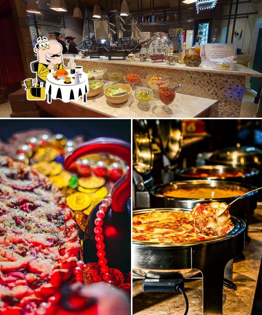 Platos en Pizzaria Capitão Gancho