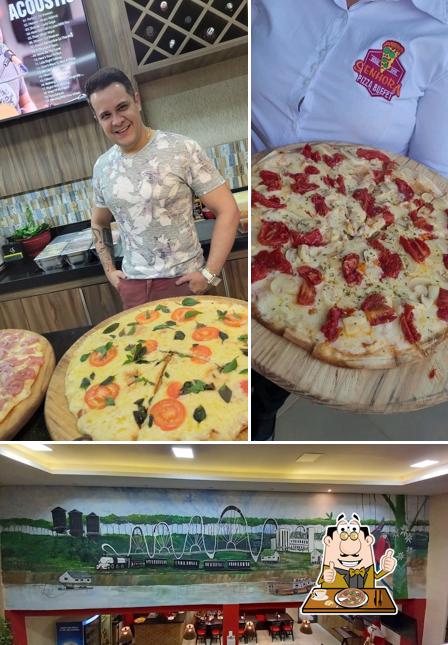 Consiga pizza no Senhora Pizza