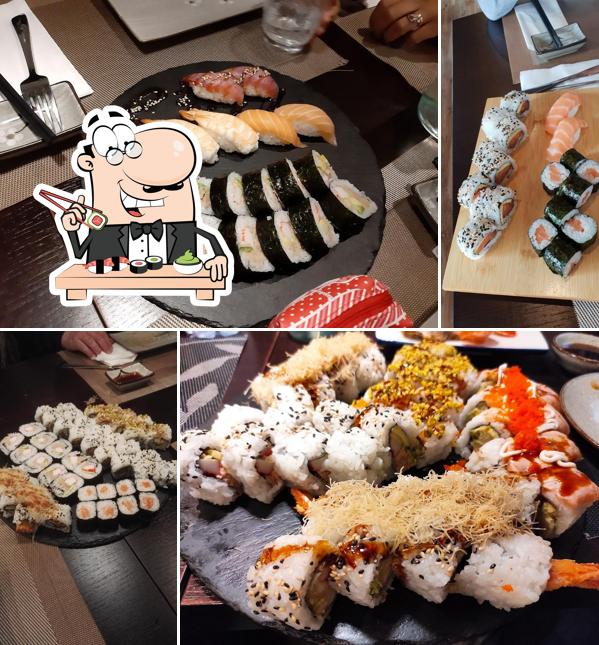 Prenditi le varie opzioni di sushi