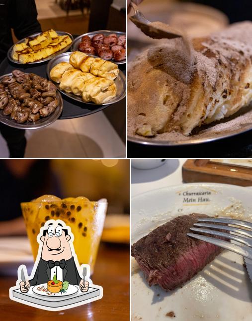 Comida em Mein Haus Churrascaria