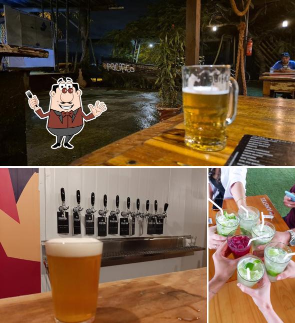 Comida em Pacífico Bar