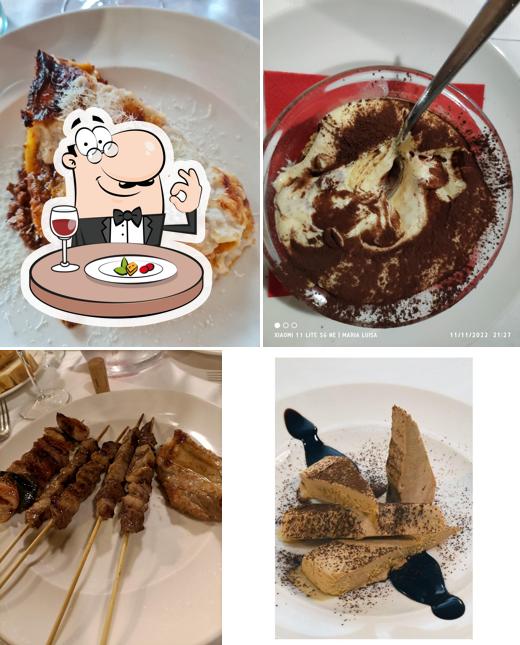 Cibo al Ristorante da Rosa