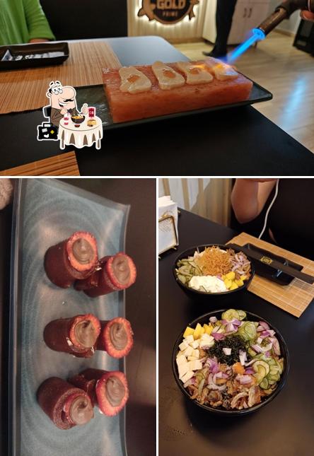 Platos en Sushi Gold Prime