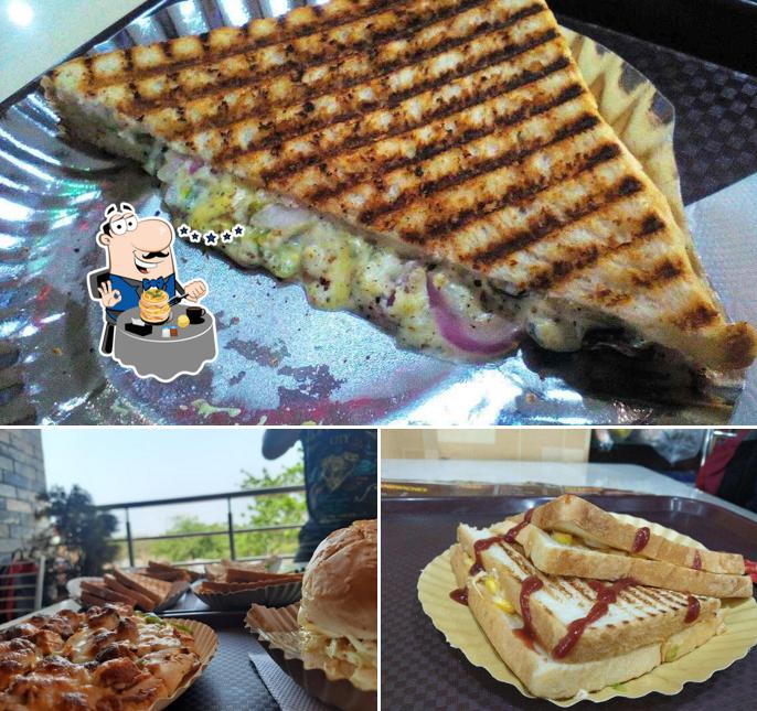 Food at Cream and Spicy