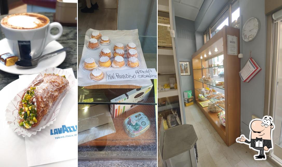 Gli interni di Pasticceria Dante Vigevano