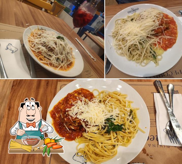 Esparguete à bolonhesa em Pecorino Bar & Trattoria Granja Viana: Massa, Risoto, Pizza, Vinho, Cotia, SP