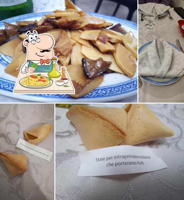 Cibo al Ristorante Alba D'Oriente Di Chen Xiaohua