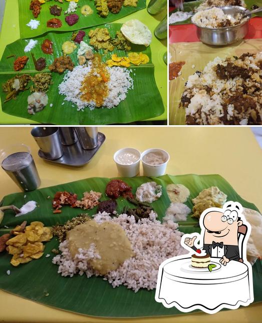 Pacha manga Kerala Restaurant serves a range of desserts