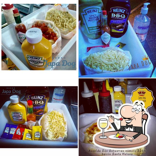 Platos en Japa Dog Cuiabá