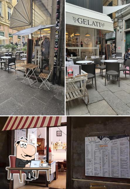 Gli interni di L'Atelier del Caffè