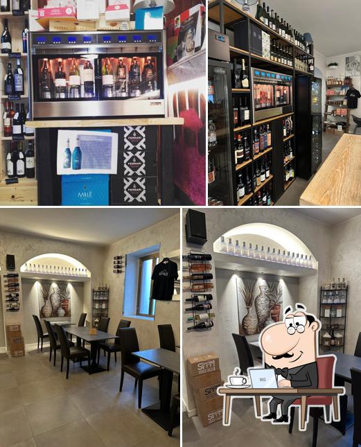 Gli interni di Ricetto Boutique Food&Wine