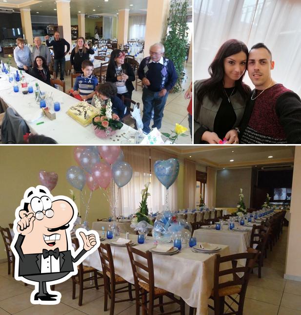 Gli interni di Ristorante La Mimosa