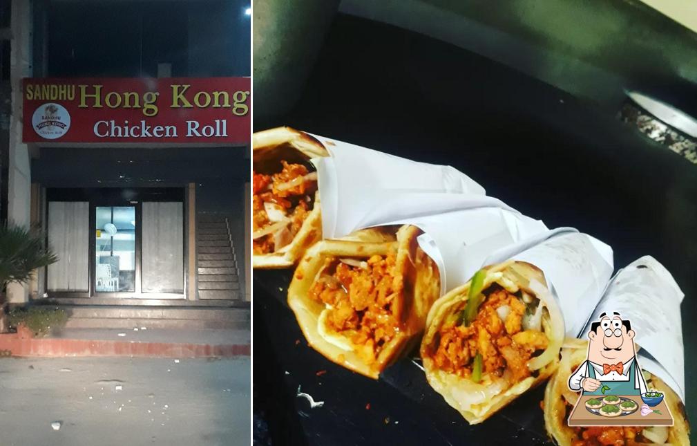 Sandhu Hong Kong chicken roll