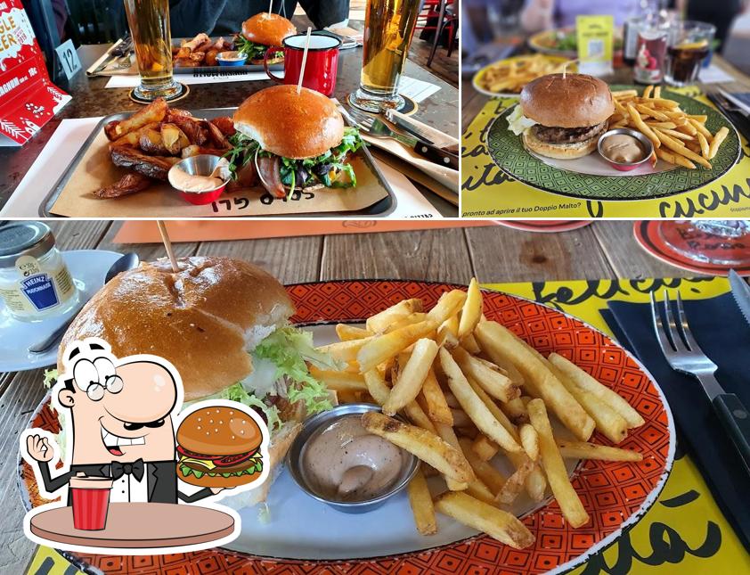 Gli hamburger di Doppio Malto Olbia potranno soddisfare i gusti di molti