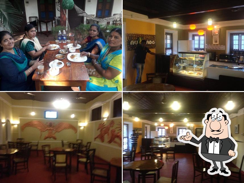 The interior of Avocado Garden Restaurant