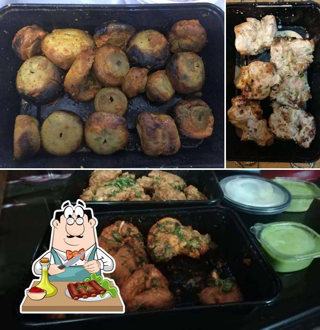 Get meat meals at The Mughal Trail