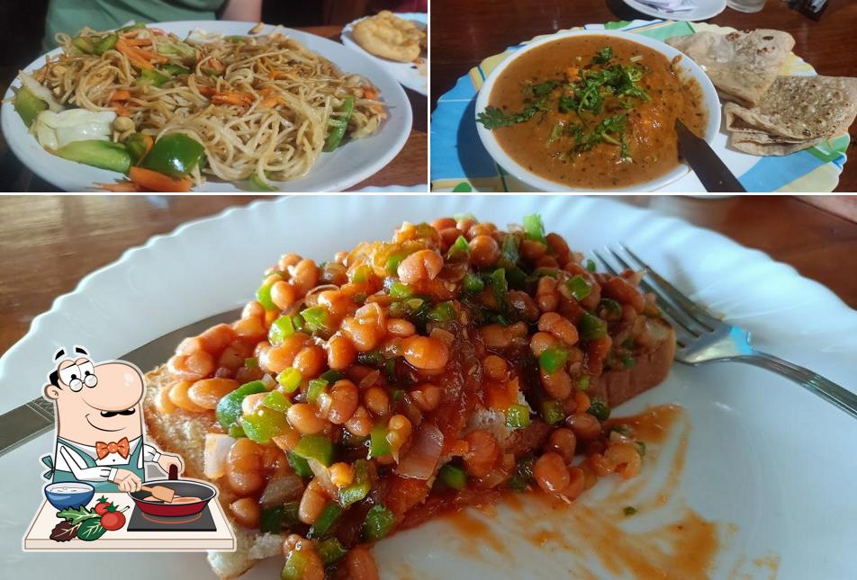 Chicken curry at Swiss Cafe