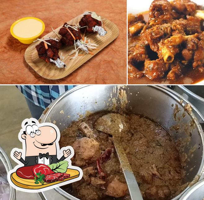 Biryani Palayam offers meat dishes