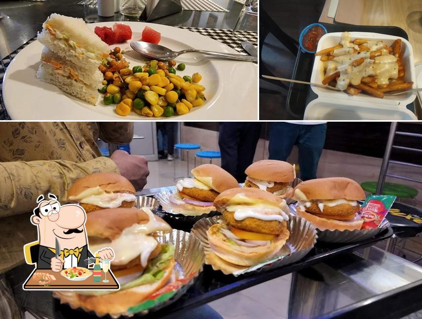 Food at Cafe walk-in