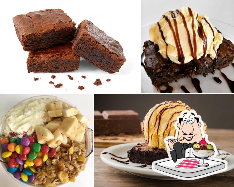 Peça uma das sobremesas