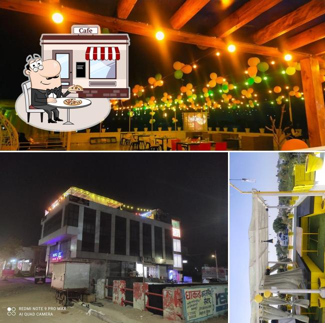 The exterior of Moonlight Cafe & Restro