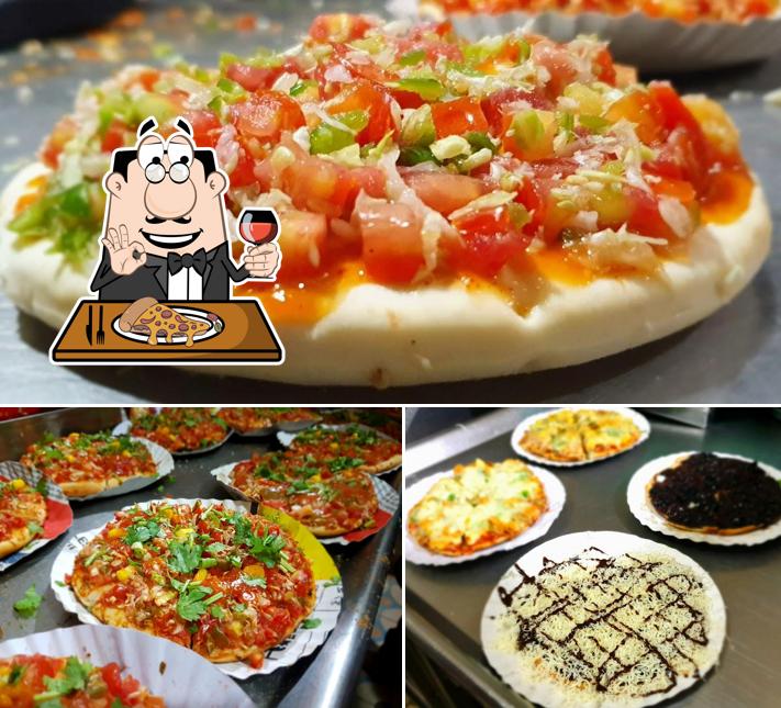 Get pizza at Prayosha Prasadam