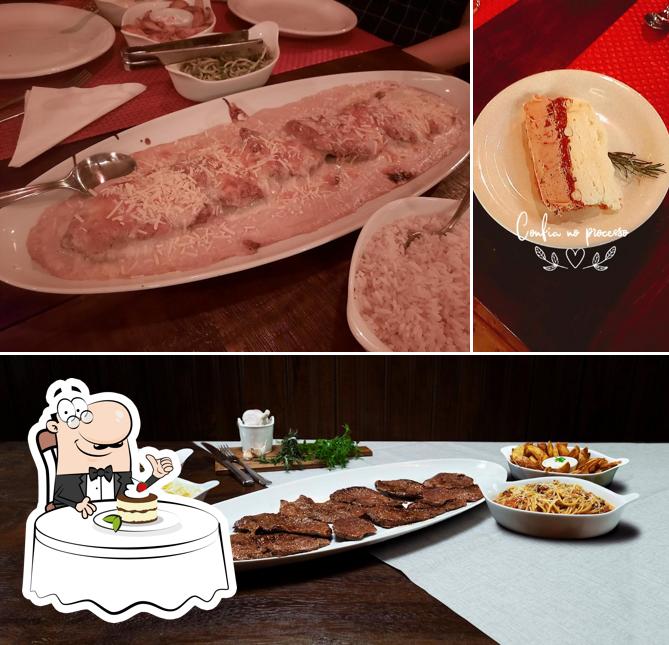 Tchó Talian Ristorante oferece uma gama de pratos doces