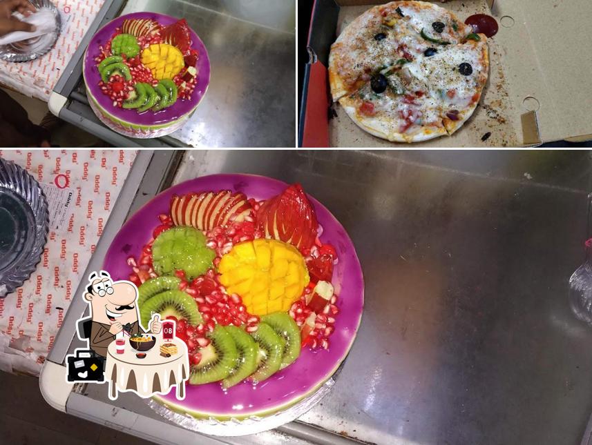 Food at Kream's Bakery