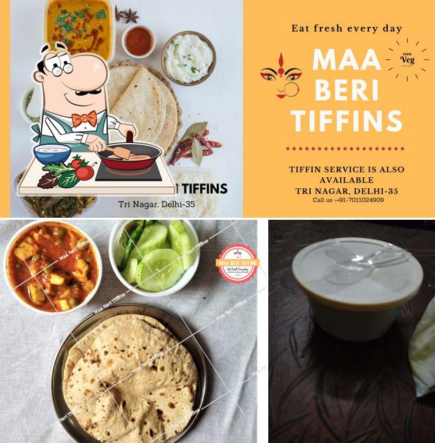 Chicken curry at Maa Beri Tiffins