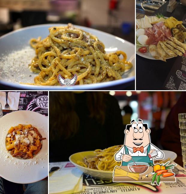 Spaghetti alla bolognese al Angeli Rock